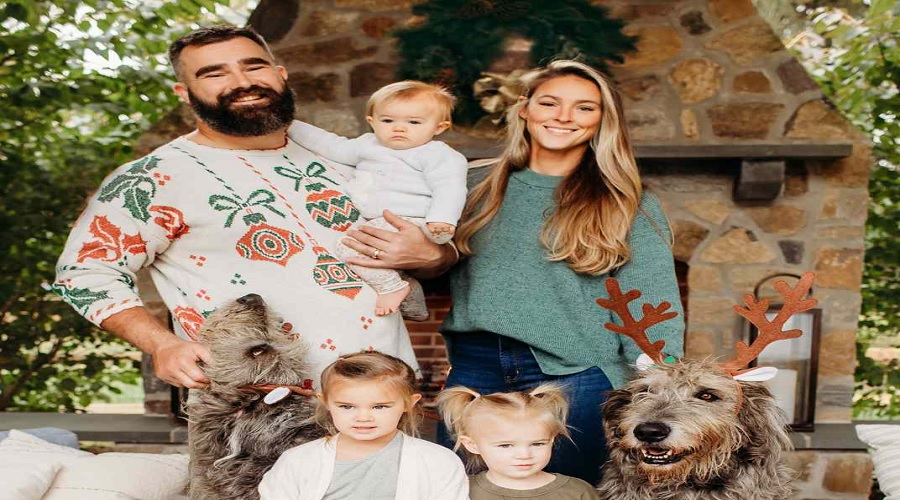 Jason Kelce and his Family