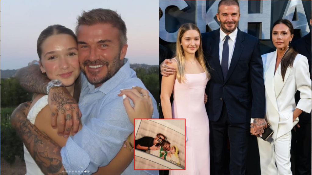 David Beckham’s wife Victoria shared, “I always tell him that his grown daughter needs to behave more properly, but he always pampers her, even…see more 