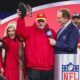 Andy Reid with Trophy