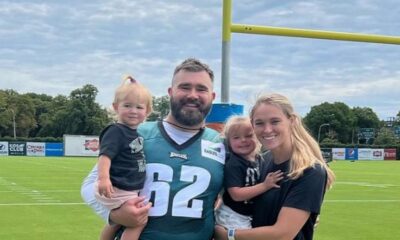 Jason Kelce and his Family