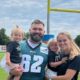 Jason Kelce and his Family