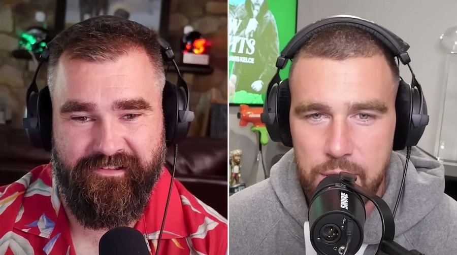 Jason and Travis Kelce on New Heights
