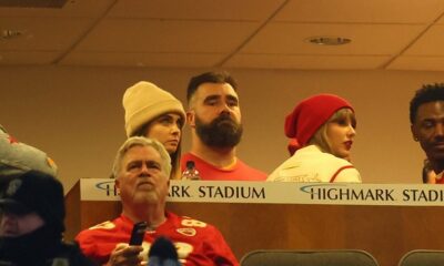 Kelce Family and Taylor Swift at Chiefs VS Bills Game