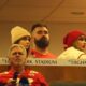 Kelce Family and Taylor Swift at Chiefs VS Bills Game