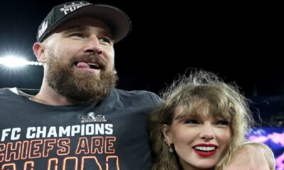 Taylor Swift and Travis Kelce