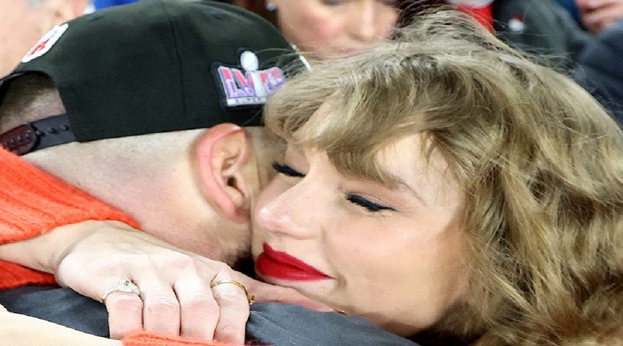 Taylor Swift and Travis Kelce