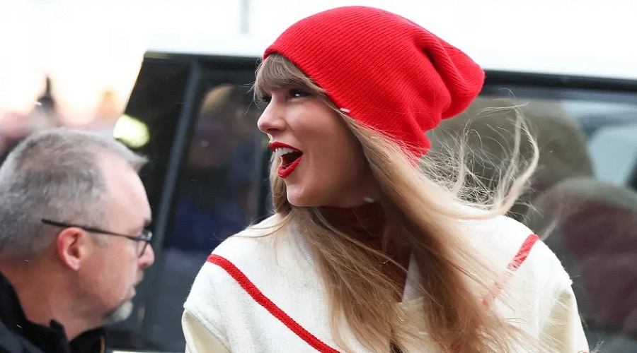 Taylor Swift at Chiefs VS Bills Game