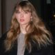 Taylor Swift was pictured stepping out of a black SUV just steps away from the studio