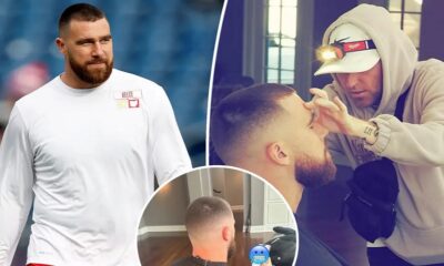 Travis Kelce and Barber