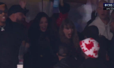 Taylor Swift Celebrating Travis Kelce Touchdown