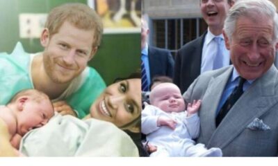 An emotional King Charles was seen in tears as he finally got to embrace his new grandchild, born to Meghan Markle and Prince Harry, three days after the baby’s delivery Who is now the 3rd Child of the Couple. In a touching gesture, King Charles took the opportunity to officially announce the name of his grandchild. The new born has been named… details below 