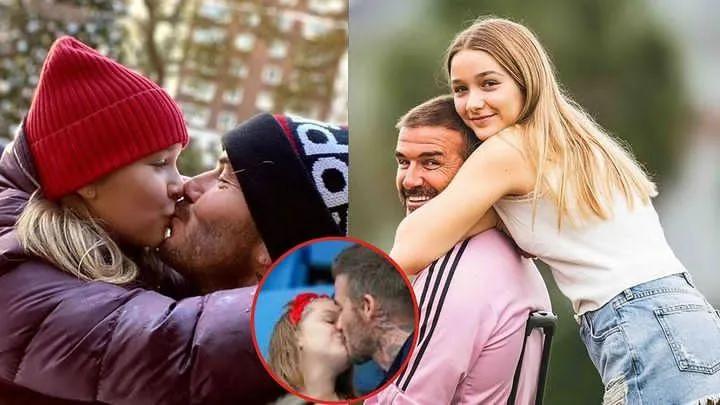 David Beckham’s wife Victoria shared, “I always tell him that his grown daughter needs to behave more properly, but he always pampers her, do all sort of things to her, even…see more