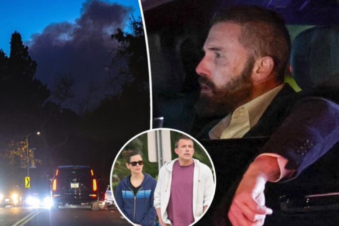 Ben Affleck is evacuated and rushes in panic and in tears to ex-wife Jennifer Garner’s home as California wildfires close in “Please be safe” – Watch and Read More