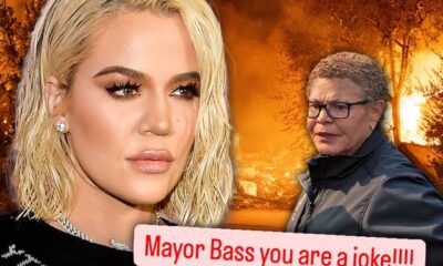 Khloé Kardashian bashes LA mayor over California wildfires, calls her a 'joke'