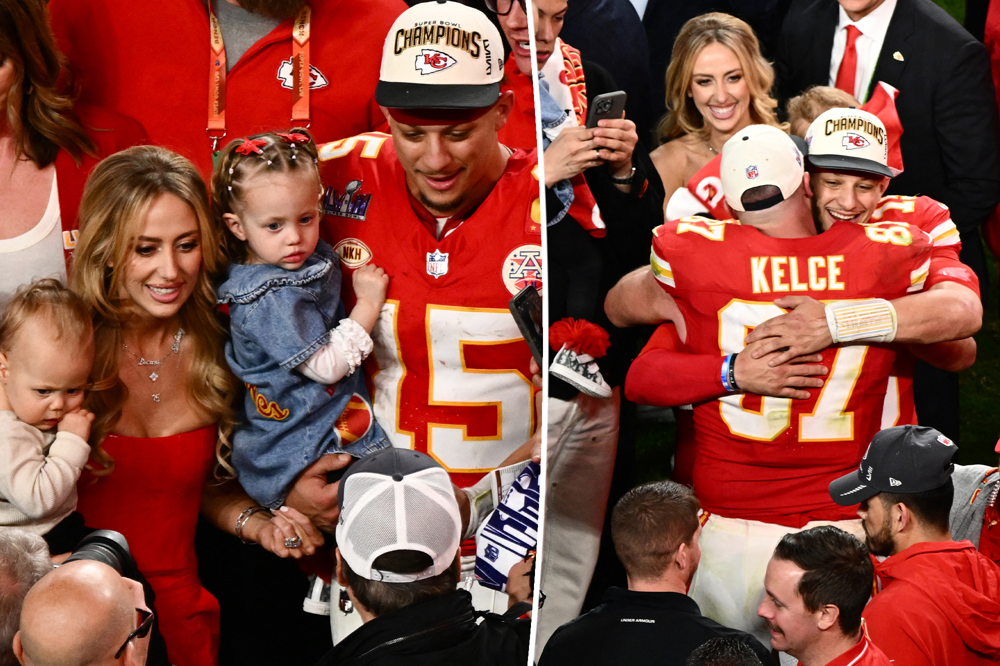 Brittany Mahomes sent ‘hateful’ messages after wife of Chiefs star Patrick’s poorly-timed Super Bowl announcement…