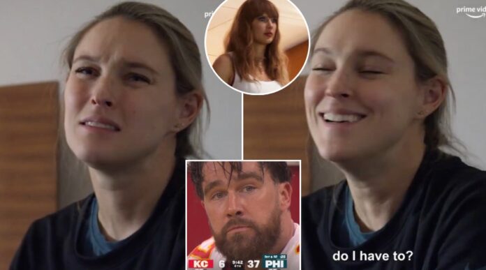 Kylie Kelce’s Reaction to the Eagles HUMILIATING the Chiefs for the Super Bowl Goes VIRAL! – In a Recent Video Interview, She Couldn’t Hide Her ‘True’ Feelings as She Almost Burst Into Laughter: “Do I Have To?”