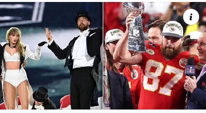 Travis Kelce compares playing in the Super Bowl to performing with Taylor Swift at the Eras Tour. Travis Kelce, the Kansas City Chiefs’ star tight end, has drawn intriguing parallels between his experiences on the football field and his involvement in Taylor Swift’s Eras Tour. Both arenas demand exceptional performance and dedication, yet they differ significantly in audience engagement and personal involvement. Audience Engagement: Kelce has observed that the energy and enthusiasm of Swift’s fans surpasses that of a typical NFL crowd. He remarked that during Swift’s performances at Wembley Stadium, the audience was “a lot louder” than during his own games there. This heightened enthusiasm underscores the profound connection between Swift and her audience. Personal Involvement: While Kelce is a key player on the field, his role in Swift’s Eras Tour was more peripheral. He made a memorable appearance on stage during a London concert, assisting Swift during a costume change. This brief onstage moment allowed him to experience the performance from a different perspective, highlighting the contrast between his active role in football and his supportive presence in Swift’s musical endeavors