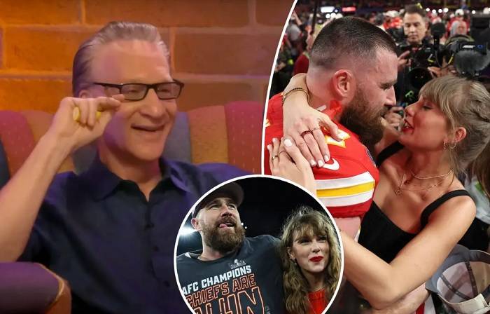 Bill Maher Bluntly Predicts Travis Kelce will Dump Taylor Swift