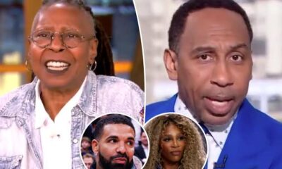 Whoopi Goldberg slams Stephen A. Smith for linking Serena Williams’ Super Bowl halftime cameo to ex Drake